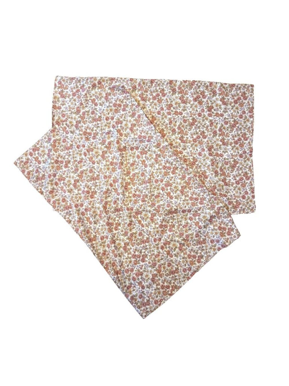 2 Queen Pillow Cases Ditsy Floral Cool Cozy NEW Home Reflections